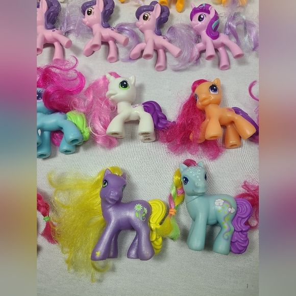 My Little Pony MLP 2008-2016 McDonald's Lot Of 20 Ponies Mini Doll Toy Figure - Picture 3 of 11